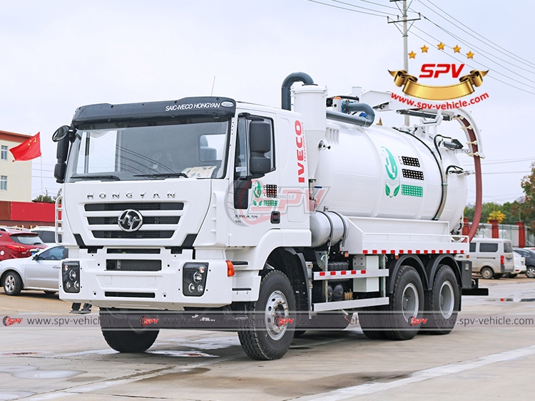 14,000 Litres Combination Sewer Cleaner IVECO - LF1